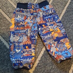 Colorful Patterned Kids Pants